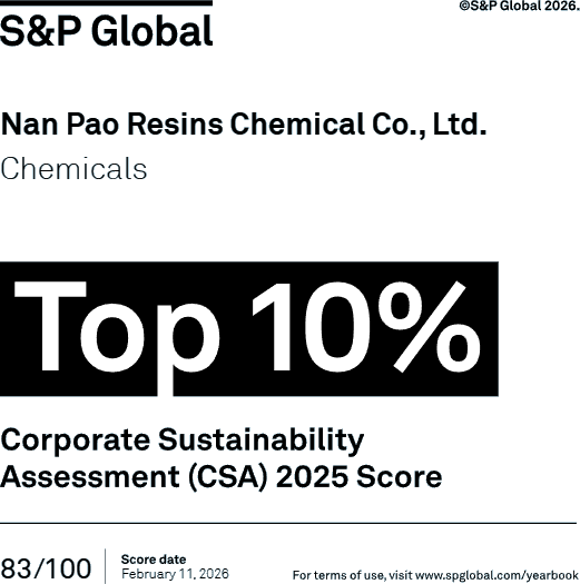 S&P Global 2025年企業永續評估前10%